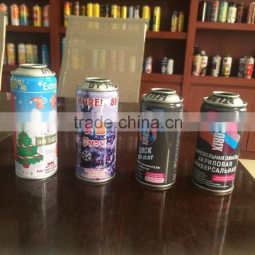 Coating inside printing inside aerosol tin cans oem