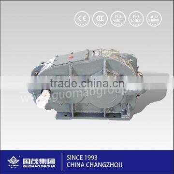 China made guo mao high quality soft gear cylindrical gearbox rpm reducer