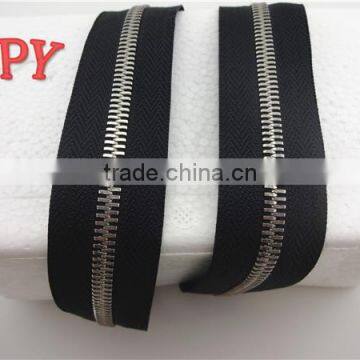 15# Silver Teeth Metal Zipper