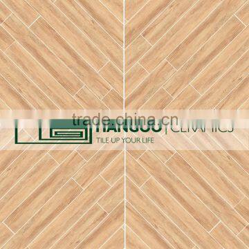 Tailor-made Non-Slip Wood Grain Brick Outdoor Porcelain Tile