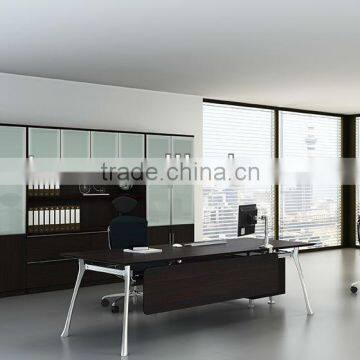 white wooden executive table(FLX-series)