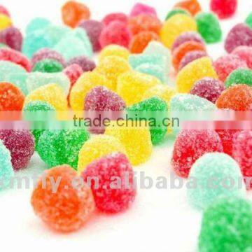 Sugar coated soft jelly candy