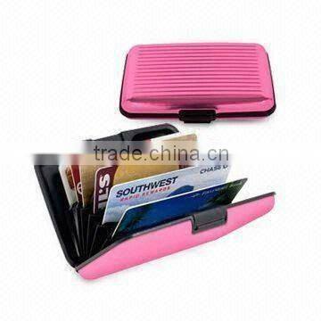 Hot selling. Aluminus credit card holder . New credit card case.
