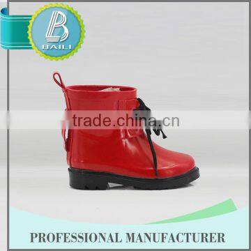 2016 NEWEST USEFUL SUMMER LADIES RUBBER RAIN BOOT
