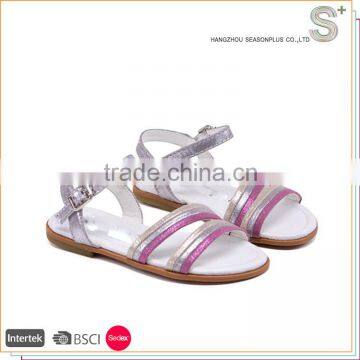 Alibaba express good quality new girl sandals for kids