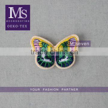 Beautiful Butterfly patch personalized embroidered patches for kids clothes