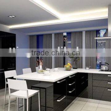High Glossy uv Coated Pvc Mdf Panel for Kitchen Canbinet photo-4