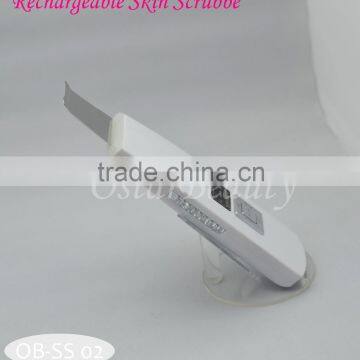 (OEM Manufacturer) Homeuse Facial Skin Scrubber Ultrasonic Peeling Device for Sale OB-SS 02 photo-3