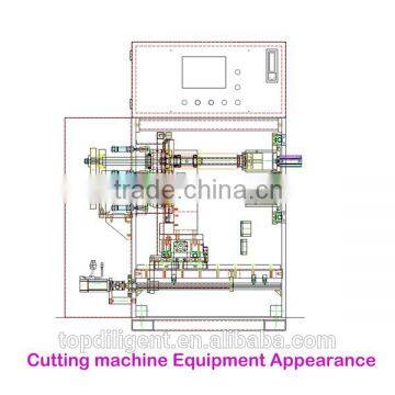 Auto Mini Paper Tube Printed Pattern Tape Cut Roll Machine photo-4