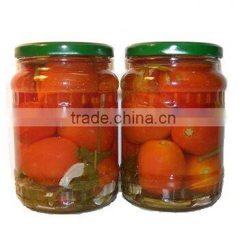 Vietnam pickled cherry and big tomatoes in glass jar - Cheap price!