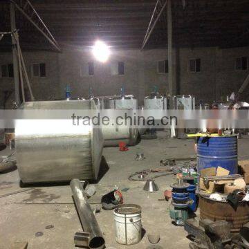 Steam heating Pasteurization stainless steel tank