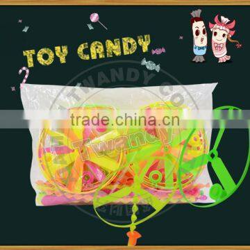 China plastic with toy windmills plastic toy candy