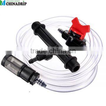 Chinadrip Manufacturer Filter Kit Tube 1-1/2'' and 2'' Specification Drip Irrigation Fertilizer Injectors Device