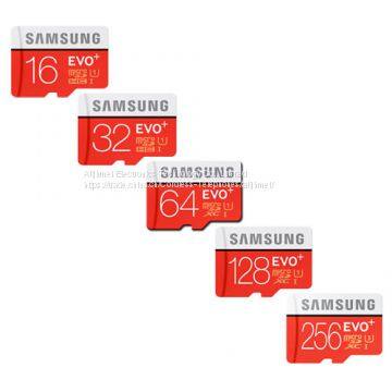 SAMSUNG 16GB 32GB 64GB 128GB 256GB Micro SD SDHC Micro SDXC Class 10 EVO PLUS CARD