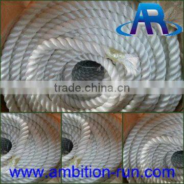 PE twisted rope with competitive price/PE fishing mooring rope