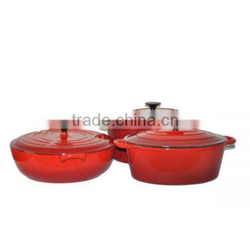 cast iron cookware set