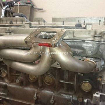 Mertop Race Update 3.0mm Thick Top Mount T3/T4 Turbo Manifold for BMW E36 325 328 M3 M50 M52 S50 S52 photo-5