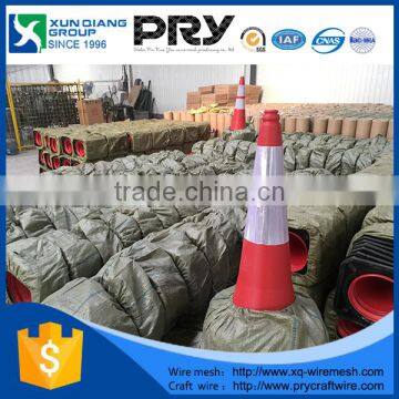 Colored Reflective PVC Traffic Cone 45 CM