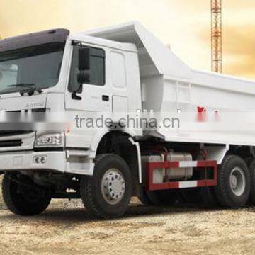 High Quality Euro3 Optional Color Sinotruk Howo Waggon Tremie for Sand and Stone photo-1