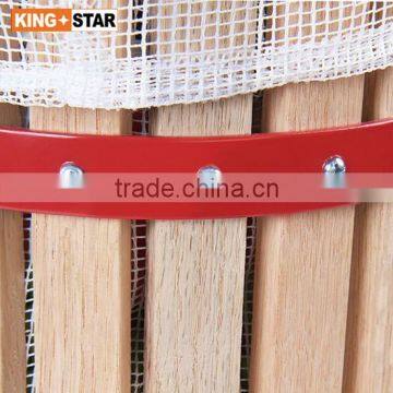 12L Basket Wooden Hand Apple Juicer photo-5