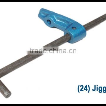 Jigger for grinding mill