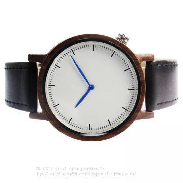 Unisex Wood Watches for Men and Women Quartz Wooden Watches photo-4