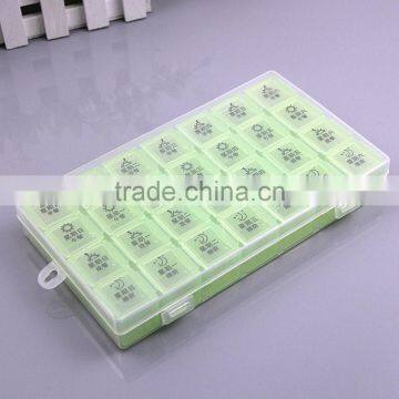 BPA FREE 7 Days Promotion Plastic Pill Box/capsule Storage Case/capsule Case photo-2