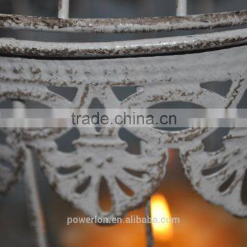 Wedding Decoration Set Of 2 Round Bird Cage Planters Tea Light Holder Model photo-4