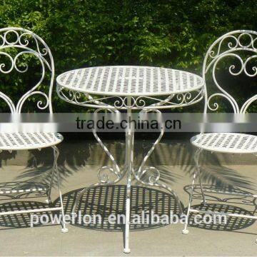 Elegant Waterproof Outdoor Antique Wrought Iron Patio Furniture