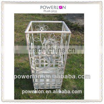 Wholesale Vintage Outdoor Wrought Irons Metal Umbrella Holder photo-2