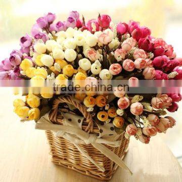 Home& Wedding Decoration Silk Rose Flowers Artificial Flower photo-6