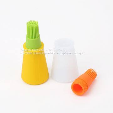 With Oil Holder Dispenser Silicone Brush Basting Tool photo-5