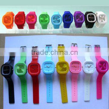 Hot Sale! Silicone Jelly Watch Jelly Silicon Sports Unisex Watch