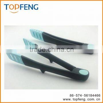 nylon food tong, lockable tong, kitchen food tong with lock