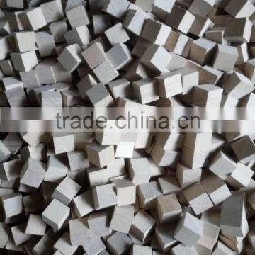 1.5" Natural Unfinished Hardwood Craft Wood Blocks photo-2
