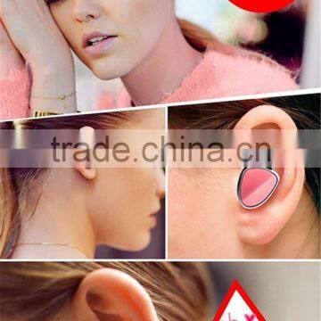 High quality mini stereo earphone bluetooth wireless headset headphone