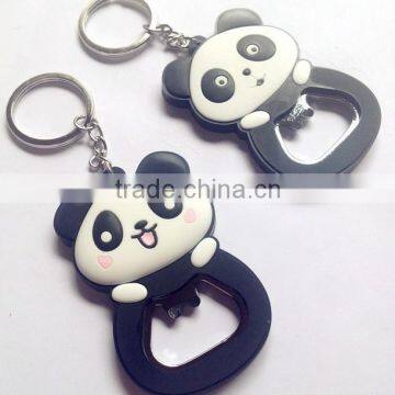 silicone 3D panda beer bottle openers