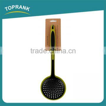 Kitchen Utensils Long Handle Heat Resistant Silicone Kitchen Mesh Strainer photo-3