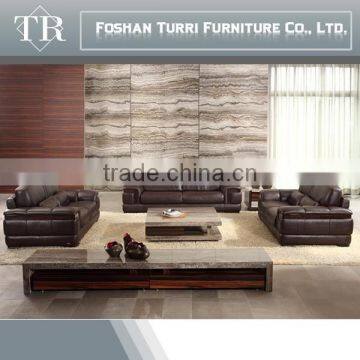 Luxury Italian Leather American Design Reclining Sectional Sofa photo-2