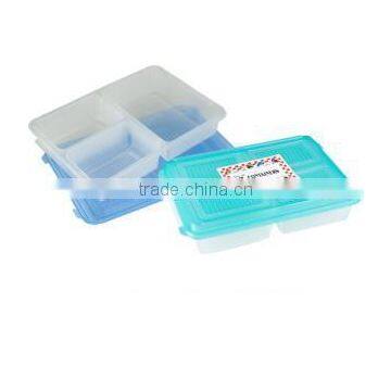 pp Food Container,pp Storage Box,3section Rect Food Container photo-2