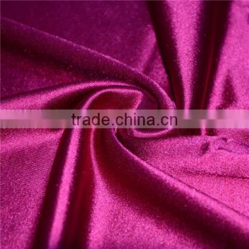 94/6 polyester spandex fabric warp knitted garment fabric