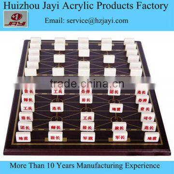 JYCB-004Factory Wholesale Custom Acrylic Personalized Chess Set/luxury Chess Set photo-4