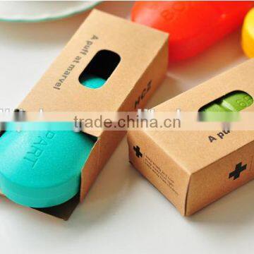 HOT SELL LFGB Colorful Plastic Portable Travelling Pill Box 6 Section Storage Box photo-4