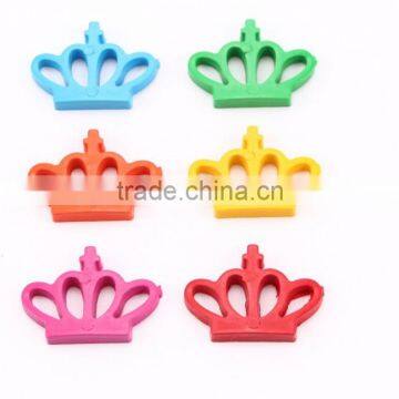 New Design Fancy Crown Shaped 6 Color Crayon, 6 pk Wax Crayon, Novelty Crayon Set photo-3