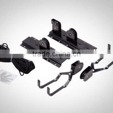 Bicycle Lift Bike Ceiling Mount Pulley Hoist Rack Garage Storage Hooks Hanger A1417 photo-2