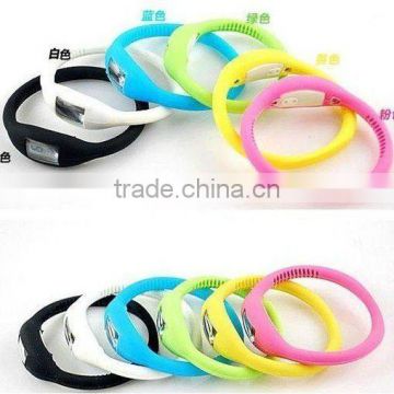 2012 popular silicone minus ion sport watch