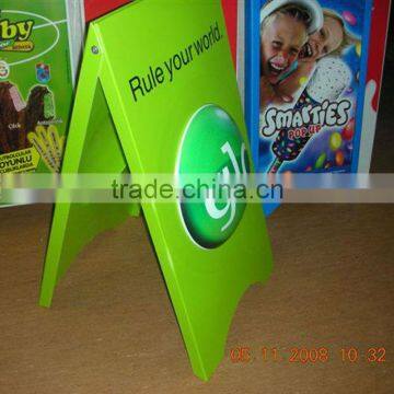 A4 Plastci display stands