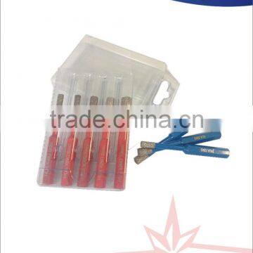 High quality Brazed diamond core drill bit for concrete with plastic tube