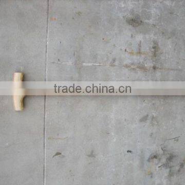 WH003 Chinese Ash Wood T Grip Spade Handle Fork Handle Shovel Handle photo-2