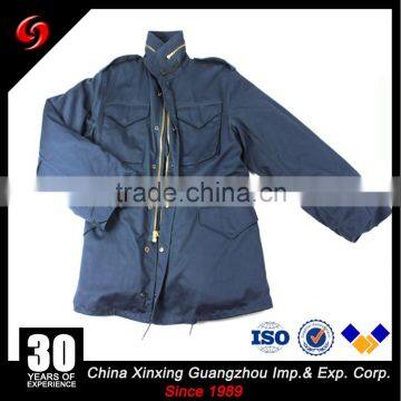 Custom M65 Military Warm Fashion Army Jacket with half zip